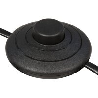Euro-Netzkabel McPower mit Fu&szlig;schalter und blanken...