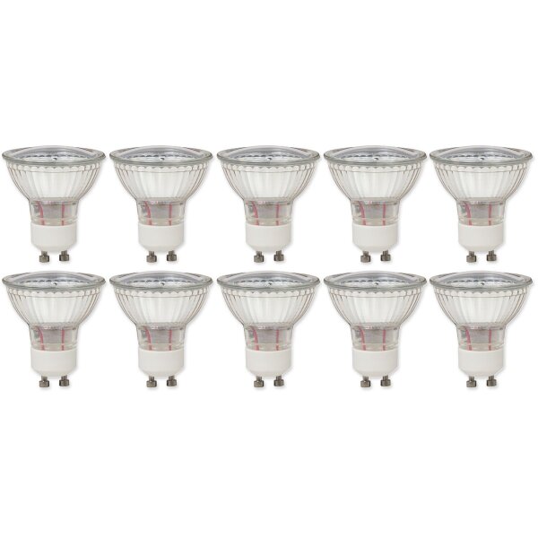 LED-Strahler McShine LS-450 GU10, 5,5W, 470lm, 3000K, step dimmbar, 10er-Pack