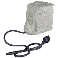 Au&szlig;ensteckdose 4-Fach, IP44, stein optik,...