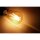 LED Filament Gl&uuml;hlampe McShine Retro E27, 4W, 420lm, warmwei&szlig;, goldenes Glas