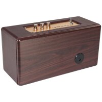 tragbarer Nostalgie Lautsprecher MADISON FREESOUND-VINTAGE-WD Bluetooth, Akku