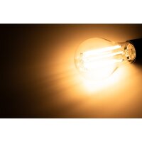 LED Filament Gl&uuml;hlampe McShine Filed, E27, 13W, 1850lm, warmwei&szlig;, klar