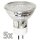 Einbauleuchten-Set McShine, 5xRahmen, 5xLED-Strahler,  GU10, 3W, 300 lm, wei&szlig;