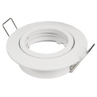 Einbauleuchten-Set McShine, 5xRahmen, 5xLED-Modul, 5W, 440lm, 230V, wei&szlig;,