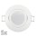 Einbauleuchten-Set McShine, 5xRahmen, 5xLED-Modul, 5W, 440lm, 230V, wei&szlig;,