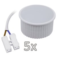 Einbauleuchten-Set McShine, 5xRahmen, 5xLED-Modul, 7W,...