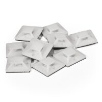 Kabelsockel McPower f&uuml;r Kabelbinder 25x25mm,...
