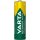 Mignon-Akku VARTA, Typ AA, NiMH-Akku, HR06, 1,2V/2600 mAh, Pre-charged, 2er Pack