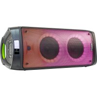 Mobile Beschallungsanlage PHANTOM,mit Lichteffekt, Bluetooth, USB, microSD