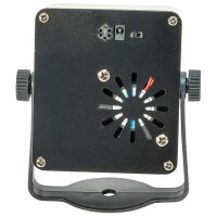 LED & Laser-Effekt IBIZA TINYLED-LASRGB, akkubetrieben, 1x 3W 3-in-1 RGB-LED