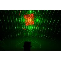 LED & Laser-Effekt IBIZA TINYLED-LASRGB, akkubetrieben, 1x 3W 3-in-1 RGB-LED