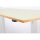 Schreibtisch imstande, 120x60cm HPL-Tischplatte, Platinwei&szlig;, Sperrholz