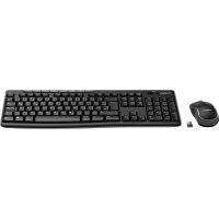 Tastatur/Maus-Set Logitech MK270, 1000dpi, schwarz, kabellos