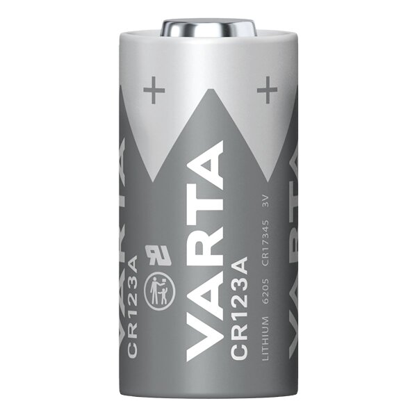 Batterie Lithium, VARTA, CR123A, 3V, Photo, Retail Blister (2-Pack)