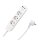 Steckdosenleiste McPower HK3 3-fach, USB-C mit PD 20W, 1,5m Zuleitung