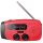 Notfall-Solarradio NFS-2005 Kurbel, Akku, USB, Taschenlampe, Powerbank