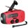 Notfall-Solarradio NFS-2005 Kurbel, Akku, USB, Taschenlampe, Powerbank