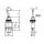 Miniatur-Kippschalter McPower, 3-polig, 1xUM, 2 Stellungen: EIN / EIN