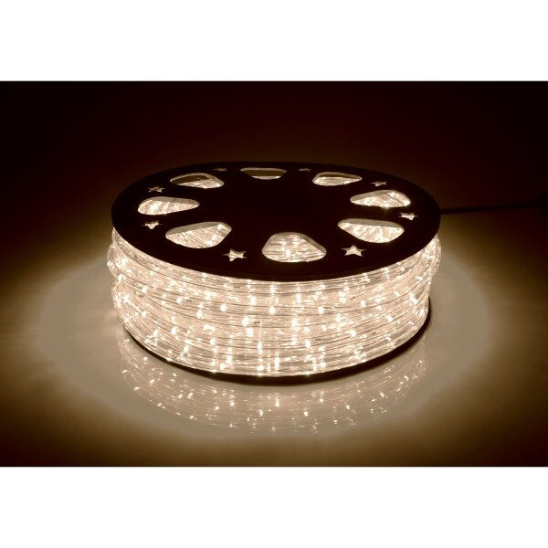 LED-Lichtschlauch McShine, 44m, 1.584 LEDs, IP44, warmwei&szlig;, 3000K, 13mm-&Oslash;, 2596lm, 123W