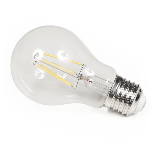 LED Filament Gl&uuml;hlampe McShine Filed, E27, 6W, 670 lm, warmwei&szlig;