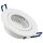 Einbaurahmen McShine DL-54 rund, Clip-Verschluss, IP44, wei&szlig;