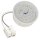 LED Einbauleuchte McShine Slim 82x28mm, 5W, 400lm, 4000K, Edelstahl geb&uuml;rstet