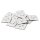Kabelsockel McPower f&uuml;r Kabelbinder 40x40mm, selbstklebend, 10er-Pack