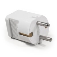 Schutzkontakt-Stecker McPower, wei&szlig;