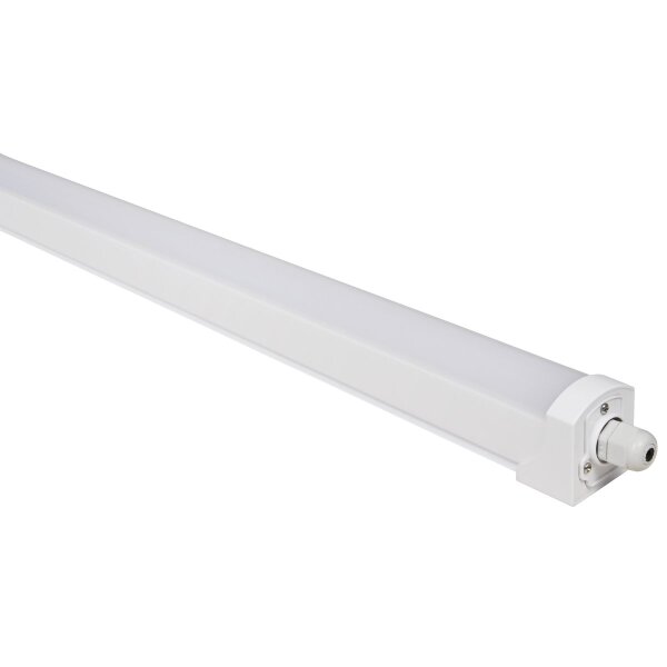 LED Feuchtraumleuchte McShine FL-120, IP65, 3400lm, 4000K, 120cm, neutralwei&szlig;, 36W