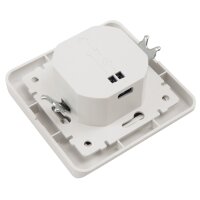 Unterputz IR Bewegungsmelder McShine LX-20 160&deg;, 300W, LED geeignet, wei&szlig;