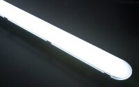 LED Feuchtraumleuchte McShine FL-215, IP65, 7.200lm, 4000K, 48W, 150cm, neutralwei&szlig;