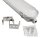 LED Feuchtraumleuchte McShine FL-215, IP65, 7.200lm, 4000K, 48W, 150cm, neutralwei&szlig;