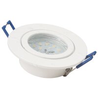 LED-Einbauleuchte McShine Flatty &Oslash;83mm, 5W, 400lm,...