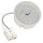 LED-Einbauleuchte McShine Flatty &Oslash;83mm, 5W, 400lm, neutralwei&szlig;, IP44