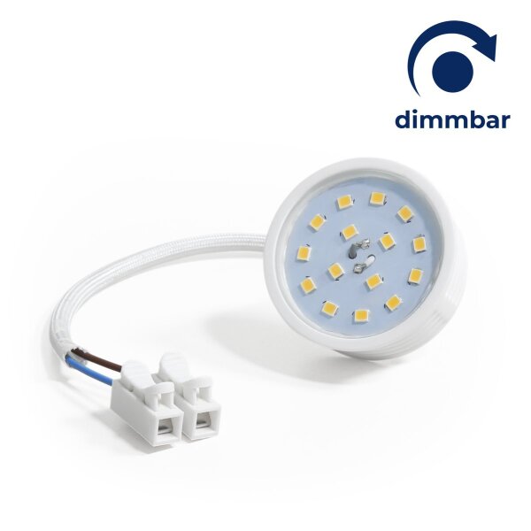 LED-Modul McShine, 7W, 650 Lumen, 230V, 50x23mm, neutralwei&szlig;, 4000K, dimmbar