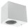 Wandleuchte McShine Square-W wei&szlig;, IP44, 1x GU10, Aluminium Geh&auml;use