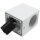 Wandleuchte McShine Square-W wei&szlig;, IP44, 1x GU10, Aluminium Geh&auml;use