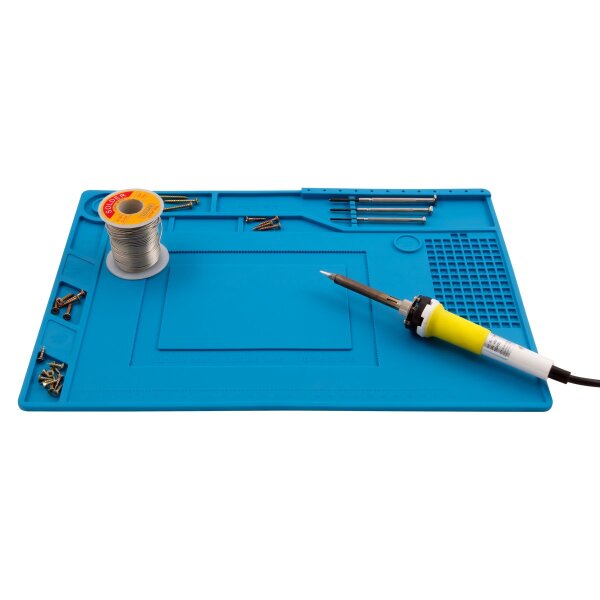 Silikon-L&ouml;tmatte McPower LM-15 39x27cm, Hitzebest&auml;ndig, Antistatisch
