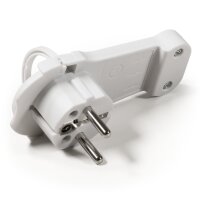Schutzkontakt-Winkelstecker McPower extra flach,...