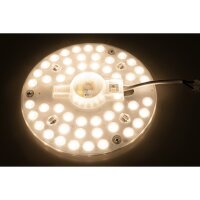LED-Modul McShine, Umr&uuml;stsatz mit Magnethalterung, &Oslash;18cm, 24W, 2400lm, 3000K