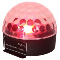 LED-Lichteffekt IBIZA ASTRO1 3x 3W RGB-LEDs, 81 Linsen