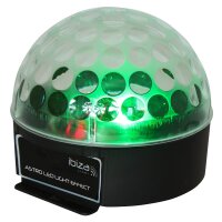 LED-Lichteffekt IBIZA ASTRO1 3x 3W RGB-LEDs, 81 Linsen