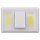 LED-Klebeleuchte McShine LK2-COB mit Klebefolie und Magnet, 112x74x24mm