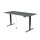 Schreibtisch imstande, Gestell business-b + Platte 140x80cm Smokey Blue