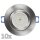 Einbauleuchten-Set McShine, 10xRahmen, 10x LED-Modul, 5W, 400lm, 230V, Edelstahl
