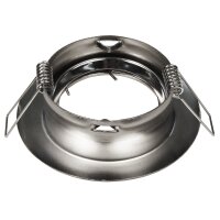 Einbauleuchten-Set McShine, 10xRahmen, 10xLED-Modul, 7W, 608lm, 230V, Edelstahl,