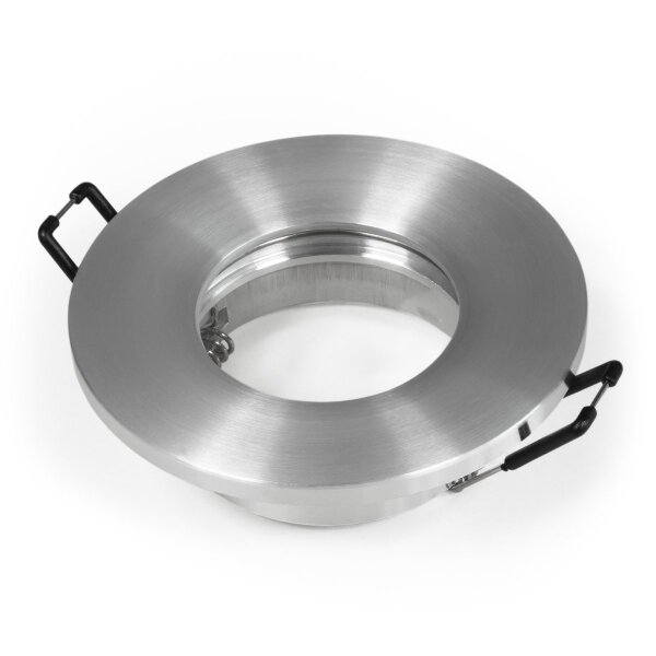 Einbaurahmen McShine W-30 rund, IP44, Edelstahl geb&uuml;rstet
