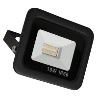 LED-Au&szlig;enstrahler McShine Slim 10W, 850 Lumen, IP66, 4000K, neutralwei&szlig;