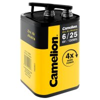 Blockbatterie Zink-Luft Batterie CAMELION, Alkaline, 6V,...