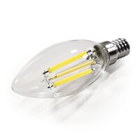 LED Filament Kerzenlampe McShine Filed, 3000K, E14, 6W,...